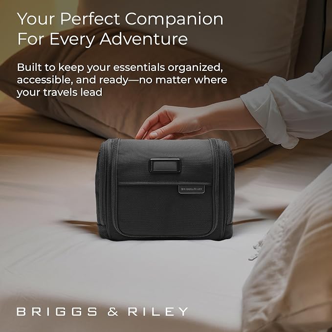 Briggs & Riley Toiletry Kit - Travel Bags for Women & Men, Organizer for Vacation, Dopp Kit for Bathroom Accessories, Makeup, & Skincare - Image 5