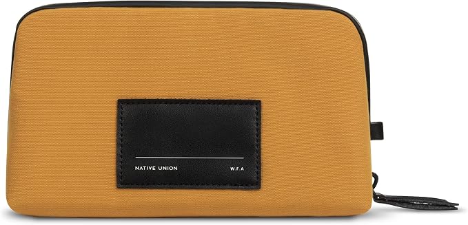 Native Union Stow Lite Organizer W.F.A Tech Organizer – Minimalist Travel Pouch Made of Recycled Materials for Everyday Accessory Storage & Protection – Stores Cables, Chargers & More (Kraft) - Image 2