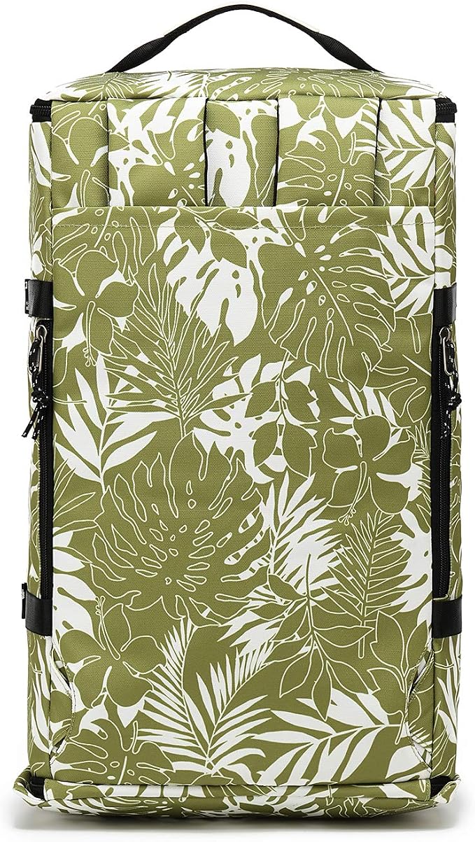 Kalesi Gym Duffle Bag Backpack 4-Way Waterproof with Shoes Compartment for travel Sport Hiking laptop (olive-green) - Image 8
