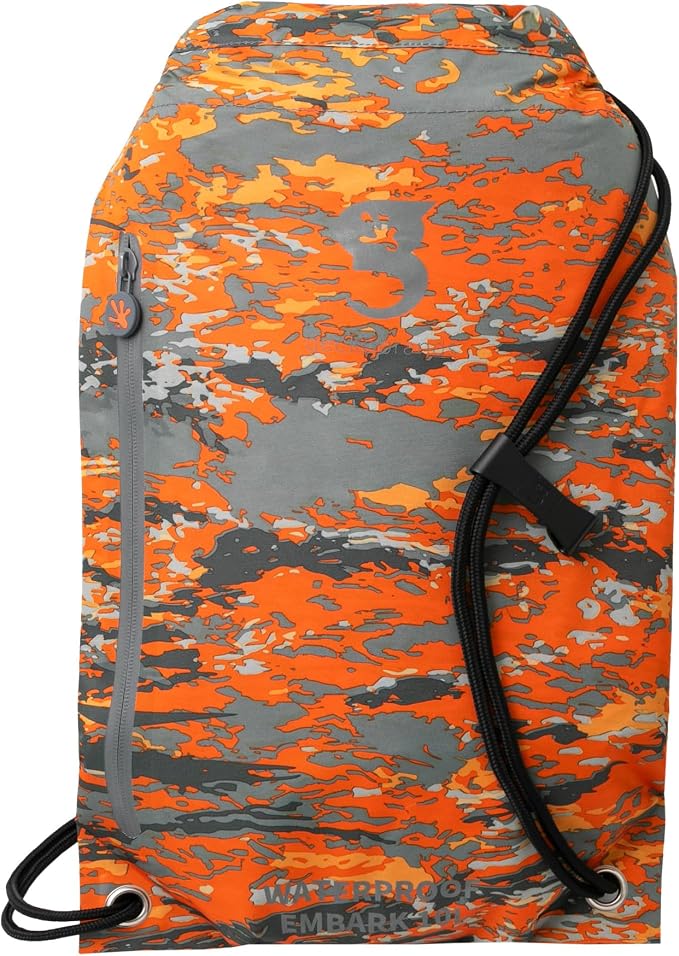 geckobrands Embark 10L Drawstring Backpack – Waterproof, Lightweight Dry Bag for Beach, Hiking, and Light Water Activities by geckobrands