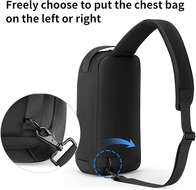 VGOAL Crossbody Bag Sling Bag for Women Men Sling Backpack Mini Backpack Daypack Crossbody for Travel Sport Running Hiking (FG6315-A) - Image 6