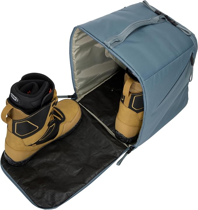 Thule RoundTrip 35L ski & Snowboard Boot Bag, Fits US 13 Boots, Helmet & Glove Storage, Travel-Friendly, Attach to ski Bag - Image 9