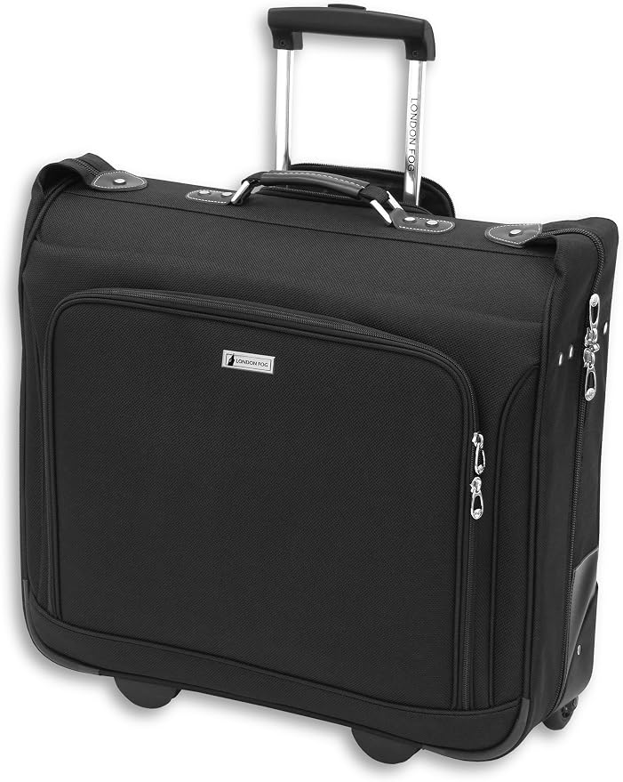 London Fog Buckingham 44 Wheeled Garment Bag, Black by LondonFog