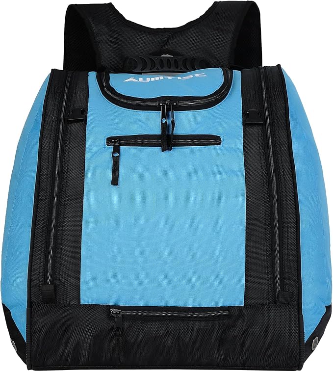 50L Boot Bag,Ski Boots(Size 14) and Snowboard Boots Bag,Waterproof Snowboarding Travel Luggage,Hidden mesh pockets for helmet,Excellent for Store all ski gears - Image 5