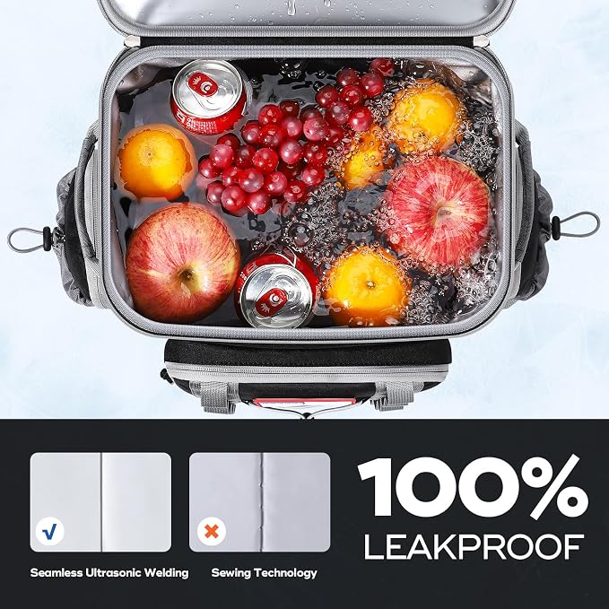 Maelstrom 35/50 Can Insulated Backpack Cooler, Leakproof Soft Lunch Ice Bag | Keeps Food Cold For 16h, Peva Liner, Durable Nylon, Ergonomic Padding. Perfect For Men, Women, Camping, Beach, Hiking, Travel - Image 3