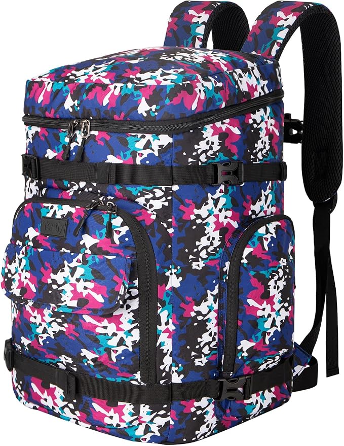65L Waterproof Ski Boot Bag, Heavy Duty Snowboard Backpack for Helmet Goggles Gear, Air Travel Winter Sports Bag by Unknown