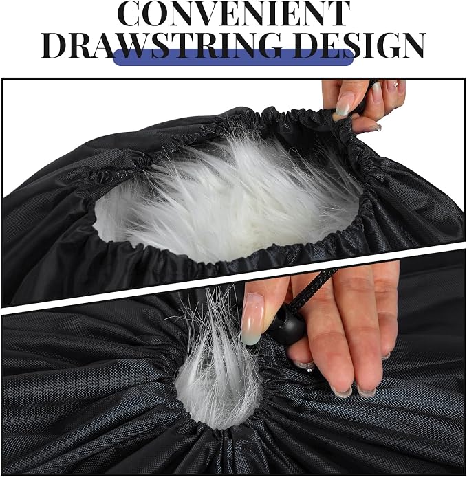 Woanger 12 Pack 28 x 45 Inch Extra Large Laundry Bags Bulk, Black | Washable Travel Laundry Bag with Drawstring Closure Large Dirty Clothes Organizer for College Dorm Home Hotel Camping - Image 5