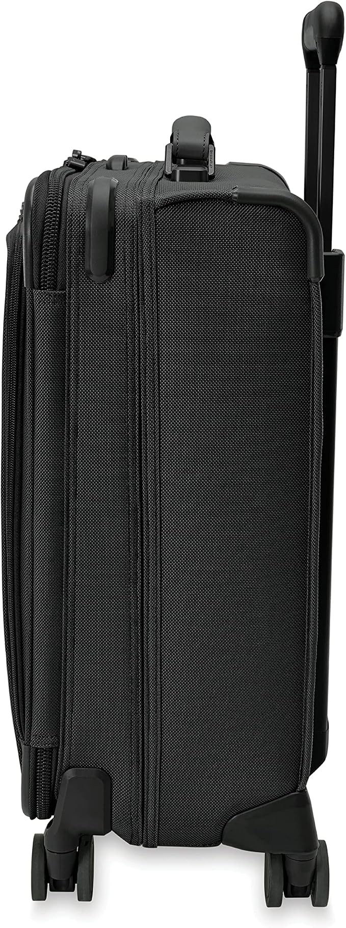 Briggs & Riley Global 21" Carry On Expandable Spinner - Luggage for International Travel, Suitcases with Wheels, Softside Rolling Bag for Men & Women, Self-Repairing Zipper- Baseline Collection, Black - Image 19