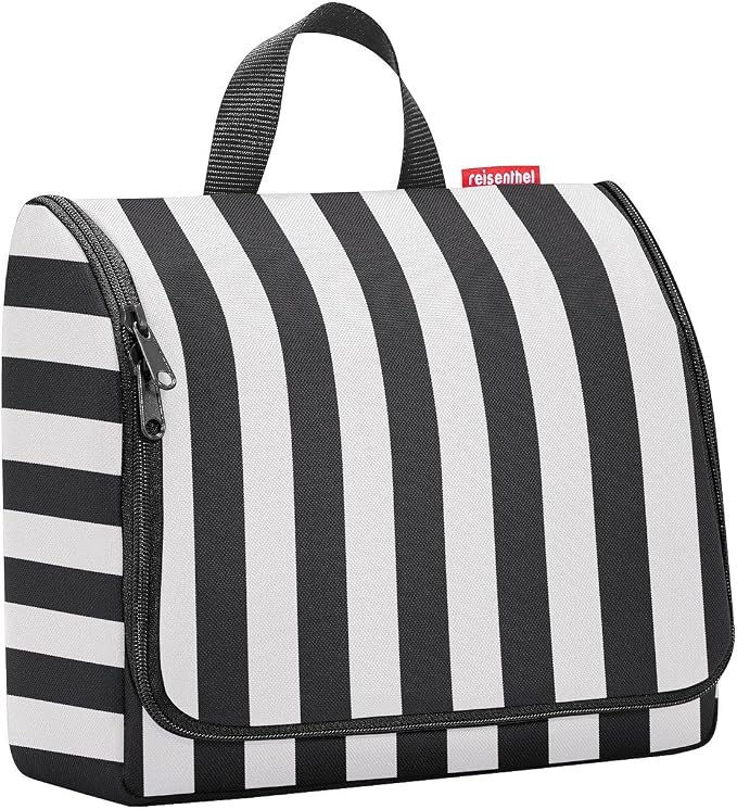 reisenthel Toiletbag XL Cosmetic Bag, Summerstripes Black, 28 cm, Modern by reisenthel%C2%AE