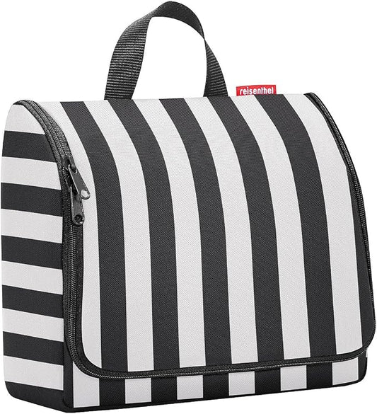 reisenthel Toiletbag XL Cosmetic Bag, Summerstripes Black, 28 cm, Modern by reisenthel%C2%AE