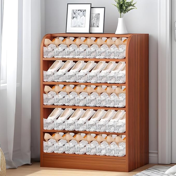 12 Pack Shoe Slots Organizer for Closet, Adjustable Shoe Stackers for a Pair of Shoes Shoe Rack Storage Shoe Space Saver 50% Shoe Shelf Display Holder for Closet - Image 8