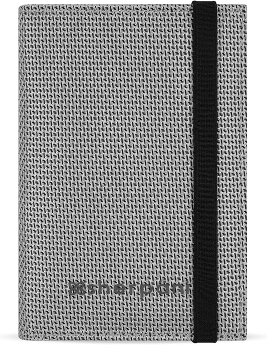 Sherpani Vienna, RFID Blocking Passport Holder, Travel Passport Cover Wallet, Travel Documents Organizer Protector for Women, Travel Gift (Sterling) by SHERPANI