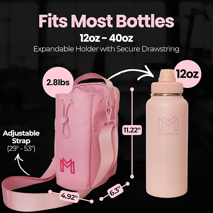 MAGNACE Magnetic Gym Bag Bundle, 3-in-1 Set with Water Bottle Holder, Magnetic Pouch, Towel & Sling Bag – For Men & Women - Image 6