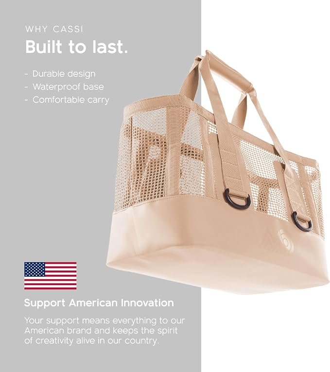 MISSION Boat Gear CASSI Heavy-Duty Outdoor Tote and Waterproof Marine-Grade Mesh Boat Bags - Image 7
