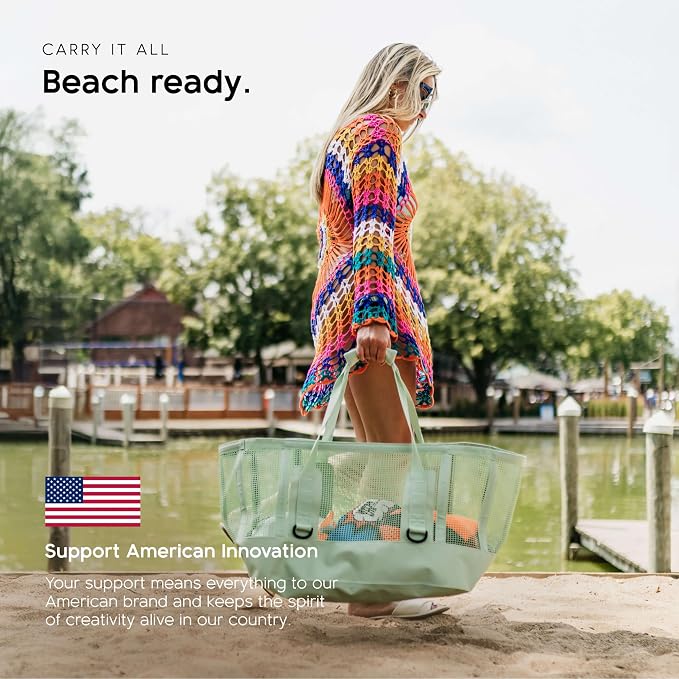 MISSION Boat Gear CASSI Heavy-Duty Outdoor Tote and Waterproof Marine-Grade Mesh Boat Bags - Image 7
