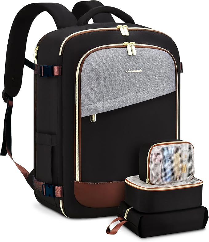 LOVEVOOK Travel Backpack for Women, 40L Carry On Backpack for Airplanes by LOVEVOOK