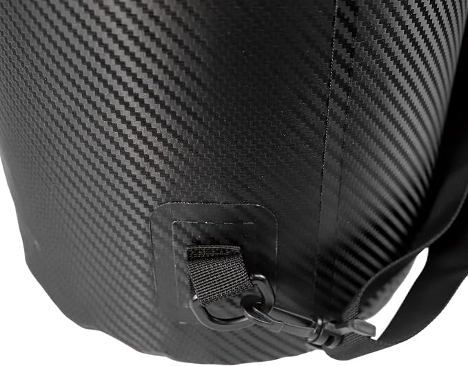 YakAttack 30L Roll-Top Drybag with Air Valve - Black Carbon | Heavy Duty Waterproof Dry Bag for Kayaking, Boating, Camping & Paddleboarding | Large Marine Drybag for Gear Protection & Storage - Image 8