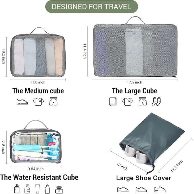 MOLNIA Large Travel Backpack for Men Women,Waterproof Carry On Backpack,Laptop Backpack for College Travel Daily Work - Image 4