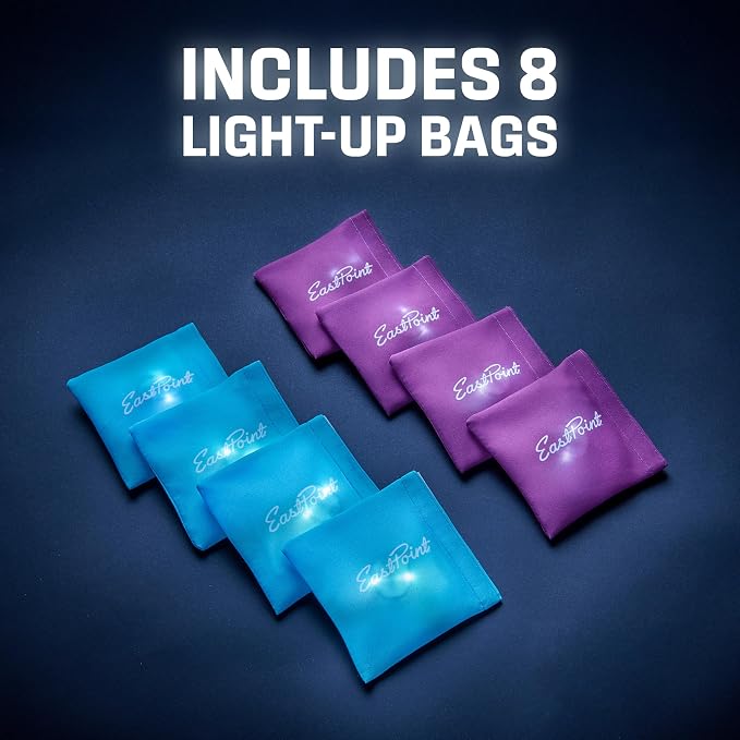 EastPoint Sports Go! Gater Cornhole – Light-Up and Travel Versions – Easy Storage & Light-Weight – Perfect for Outdoor and Indoor Play - Image 4
