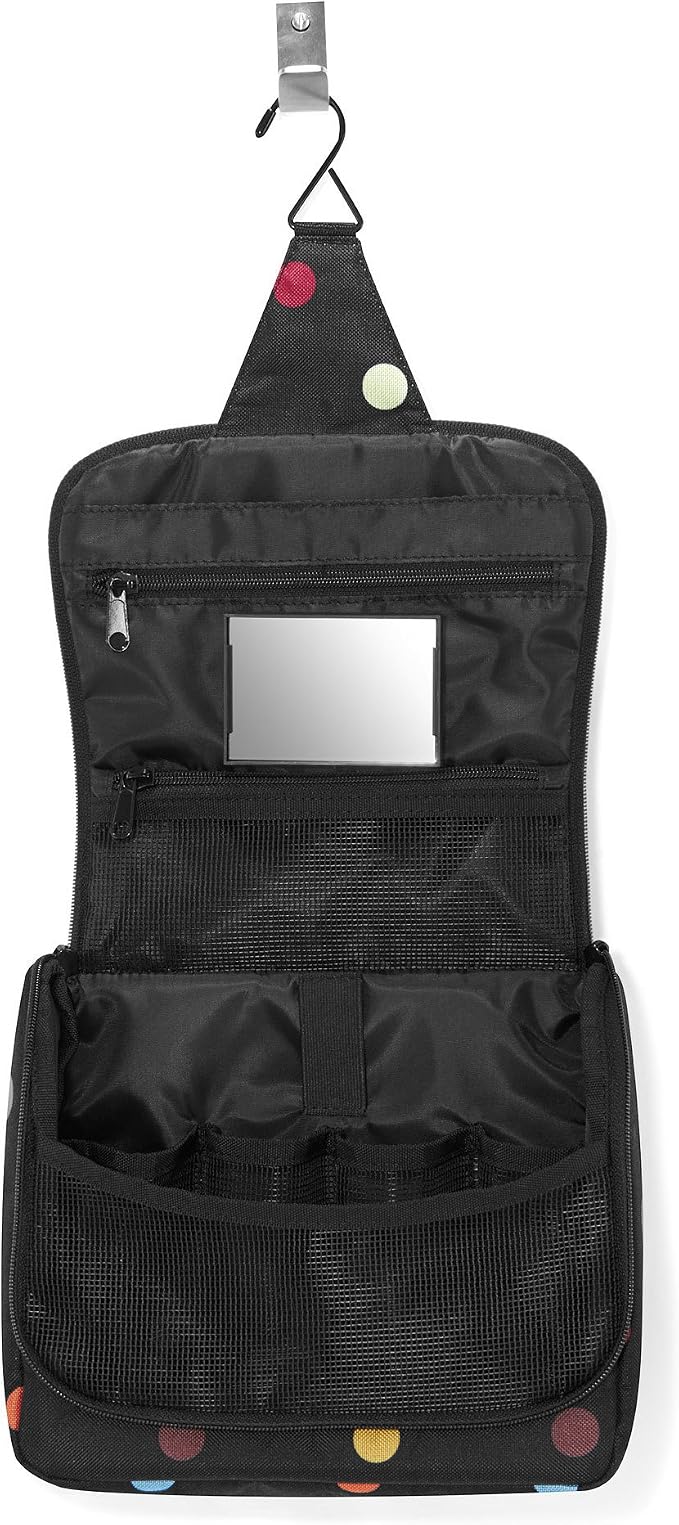 reisenthel toiletbag dots - practical toilet bag with hook, water repellent material - Image 2