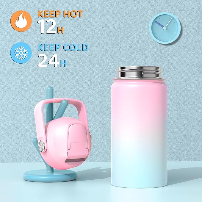 DIGOBAY Backpacks for Girls, 6PCS School Backpack with 14OZ Water Bottle Lunch Box Pencil Pouch for Teen Girls Kids Elementary Primary Middle High College Travel School bag Bookbag Set - Image 5