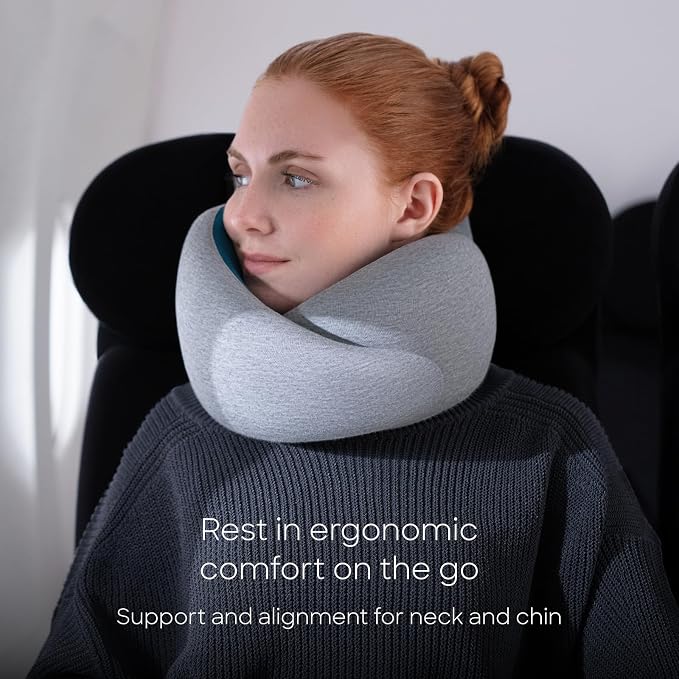 Ostrichpillow GO Travel Pillow, 360° Memory Foam Support, Soft & Washable - Image 6