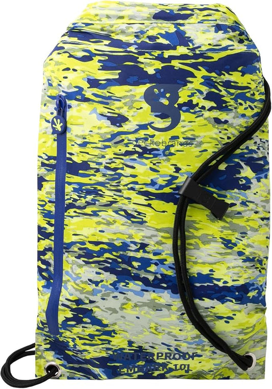 geckobrands Embark 10L Drawstring Backpack – Waterproof, Lightweight Dry Bag for Beach, Hiking, and Light Water Activities by geckobrands