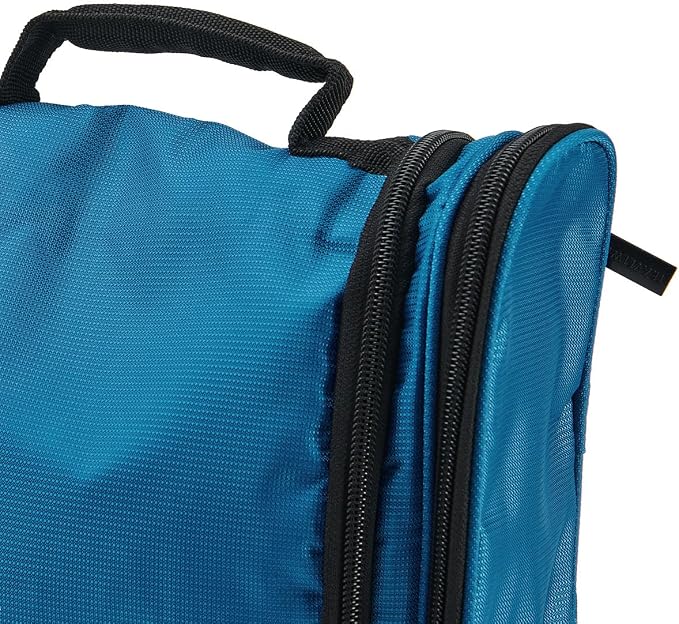 TravelWise Hanging Toiletry Bag, Travel Toiletry Organizer, Blue - Image 5
