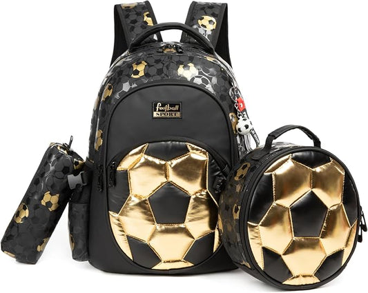Boys' School Backpack with Lunch Box and Pencil Case - Ideal for Teens and Middle School Students by MYHSBYO
