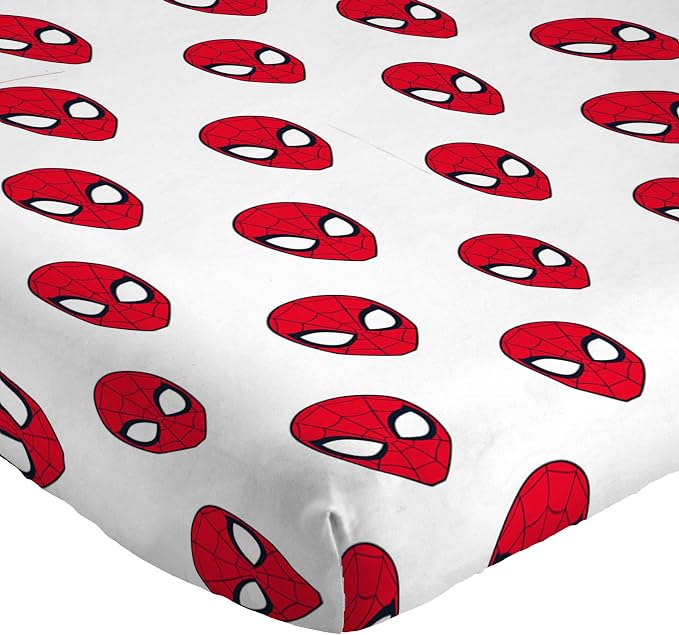 Jay Franco Marvel Spiderman Kids Twin Sheet Set 3 Piece Deep Pocket Bed Sheets, Super Soft Microfiber, Fade Resistant, Machine Washable - Officially Licensed Superhero Bedding for Boys, Red - Image 5