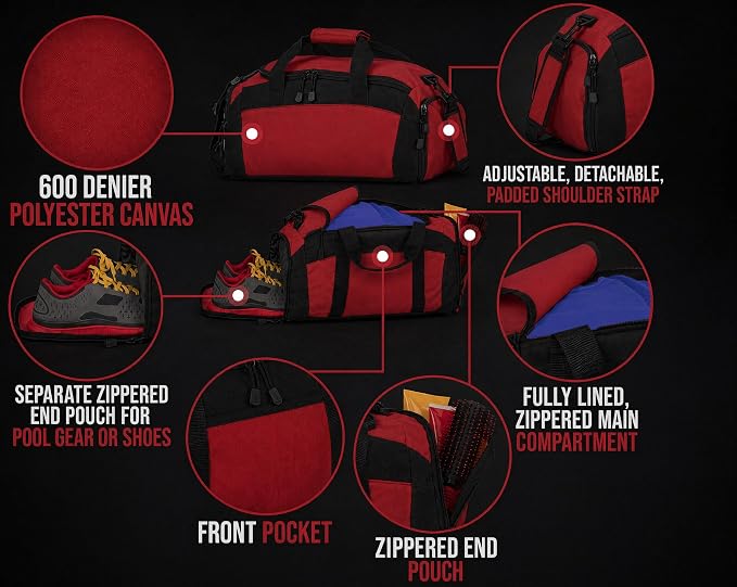 Personalized Basketball Duffel Bag with Shoe Compartment, Custom Basketball Bag with Name and Number, Basketball Travel Bag for Players, Team Sports Gear Bag - Image 3