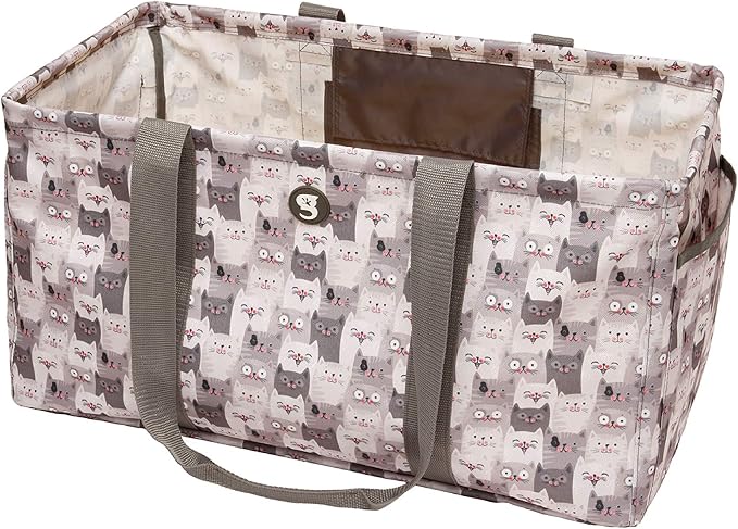 geckobrands Large Utility Tote - Durable Multipurpose Bag for Beach, Travel, Shopping & Outdoor Activities by geckobrands
