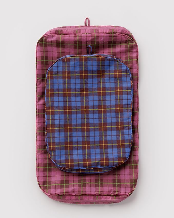 BAGGU Large Packing Cube Set - Check Mix - Image 3