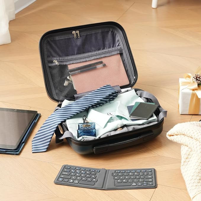 Brown 6 Piece Luggage Set Hard Shell - Traveling Suitcases with Spinner Wheels and Small Cases for Family Travel, Durable Carry On Luggage Sets with Lock for Women and Men - Image 7