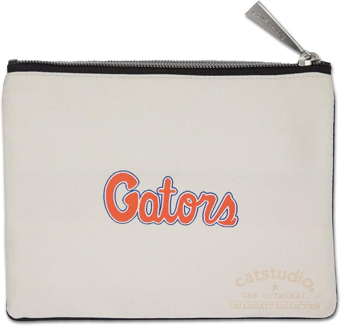 Catstudio Collegiate Zipper Pouch, University of Florida Travel Toiletry Bag, Ideal Gift for Alumni, Makeup Bag, Dog Treat Pouch, or Travel Purse - Image 2