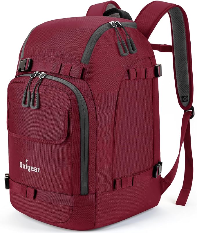 Unigear Ski Boot Bag Backpack for Helmet 50L/70L, Goggles, Gloves, Skis, Snowboard & Accessories by Unigear