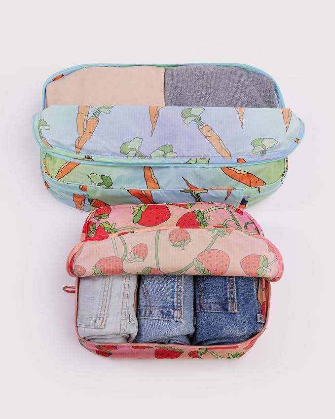 BAGGU Large Packing Cube Set - Carrots & Berries - Image 2