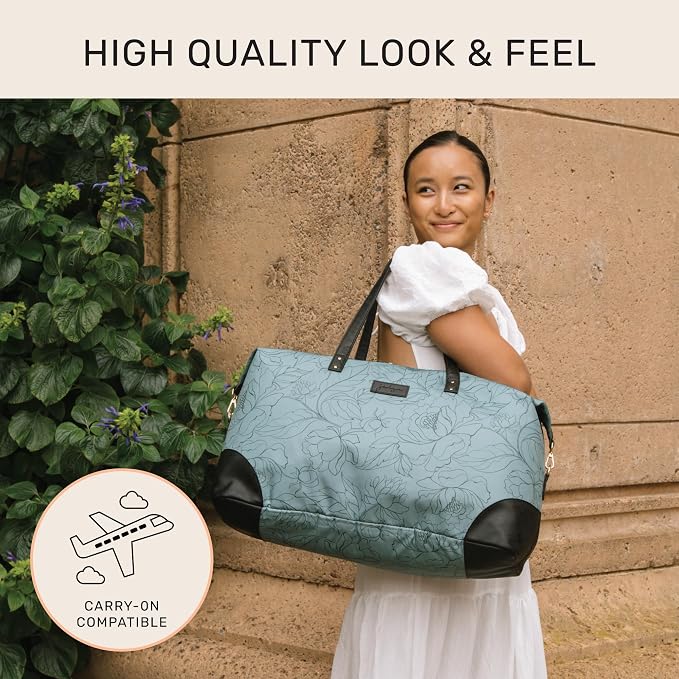Jadyn Luna Women's Weekender Bag and Travel Duffel, Large 37 Liter Capacity - Image 3