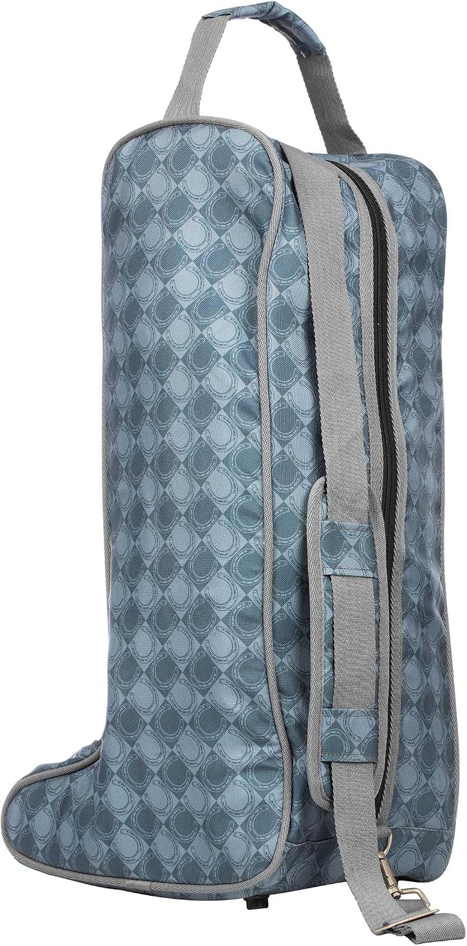 Equinavia Darby Equestrian Tall Boot Bag, Padded Storage, Shoulder Strap | Travel Ready Horse Riding Bag with Zip Opening, for Tall Boots and Daily Gear Organization or Barn Storage, One Size - Image 3