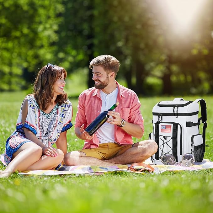 Maelstrom 35/50 Can Insulated Backpack Cooler, Leakproof Soft Lunch Ice Bag | Keeps Food Cold For 16h, Peva Liner, Durable Nylon, Ergonomic Padding. Perfect For Men, Women, Camping, Beach, Hiking, Travel - Image 8