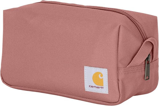 Carhartt Durable Travel Kit, Organize Essentials W/the Water Resistance Toiletry Bag, Rose Tint by Carhartt