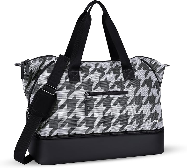 Sherpani Boston, Anti Theft Weekender Bags, Travel Duffel Bag, Carry On Tote Bag with Removable Shoe Bottom Compartment - Image 4