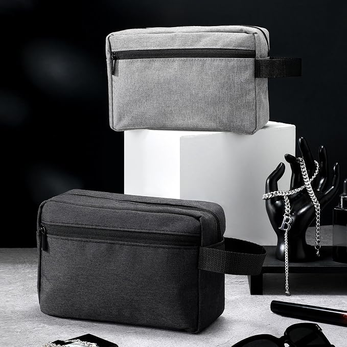 Paterr 16 Pcs Travel Toiletry Bag for Women Men Large Water Resistant Shaving Bag Hanging Cosmetic Bag with Handle and Divider Storage Travel Pouch Case for Cosmetics Toiletries Accessories, 4 Colors - Image 4