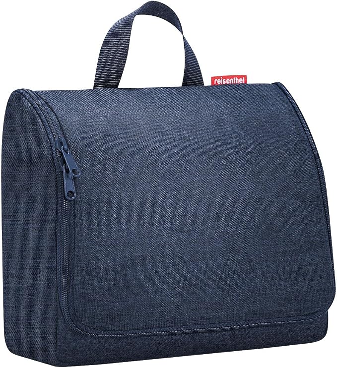 reisenthel Toiletbag XL Cosmetic Bag, Twist Navy, 28 cm, Contemporary by reisenthel%C2%AE