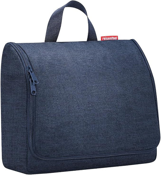 reisenthel Toiletbag XL Cosmetic Bag, Twist Navy, 28 cm, Contemporary by reisenthel%C2%AE