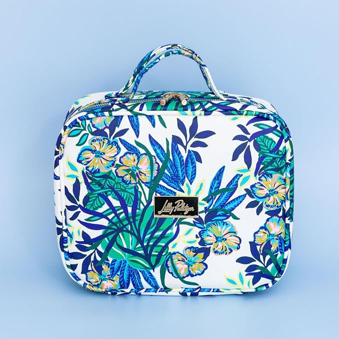 Lilly Pulitzer 4 Piece Travel Toiletry Bag Set, The Hottest Spot | Cute, Pouches and Case for Luggage, Zipper Pouches Set for Cosmetics, Small Pouch Bag for Supplies, Makeup or Toiletries - Image 7