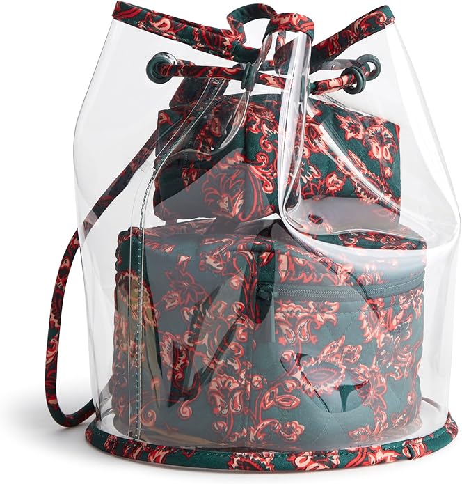 Vera Bradley Women's Premium Cotton 3 Piece Cosmetic Set by VeraBradley