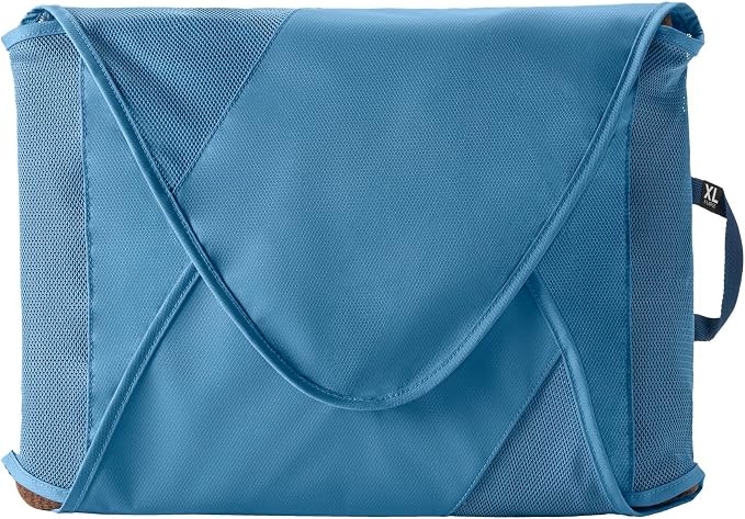 Eagle Creek Pack-It Reveal Garment Folder - Travel Garment Bag with Compression Wings to Maximize Luggage Space - Convenient Top Handle - Quick Drying Material XL Blue Dawn - Image 2