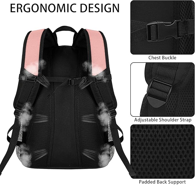 WOLT Basketball Backpack Large Sports Bag with Separate Ball Holder & Shoes Compartment, Best for Basketball, Soccer,Gym - Image 5