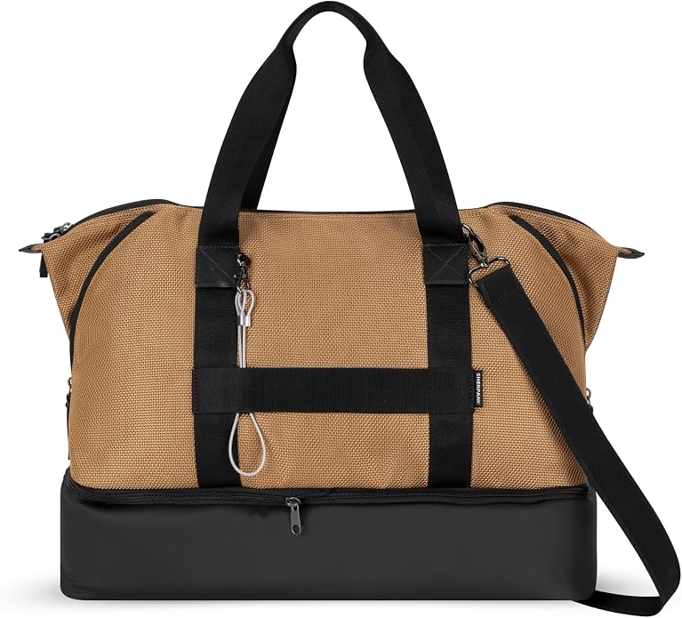 Sherpani Boston, Anti Theft Weekender Bags, Travel Duffel Bag, Carry On Tote Bag with Removable Shoe Bottom Compartment - Image 2